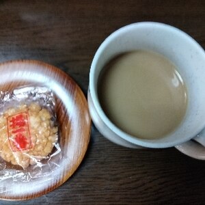 幸せおやつ♡お菓子とコーヒー♪（お煎餅）5